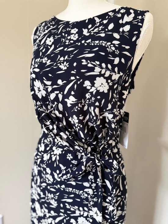 Ralph Lauren Dresses & Skirts - NWT Lauren Ralph Lauren Sleeveless Navy & White Floral Midi Maxi Dress Sundress